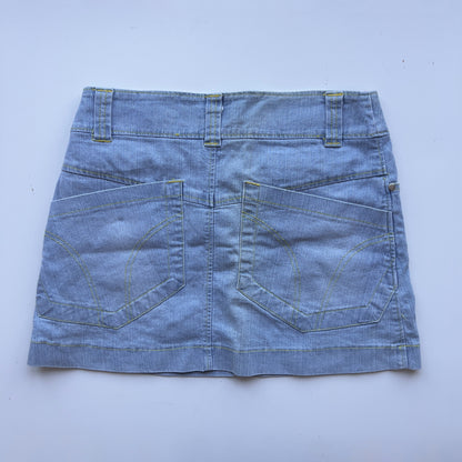 00s Denim Mini Skirt - Size S