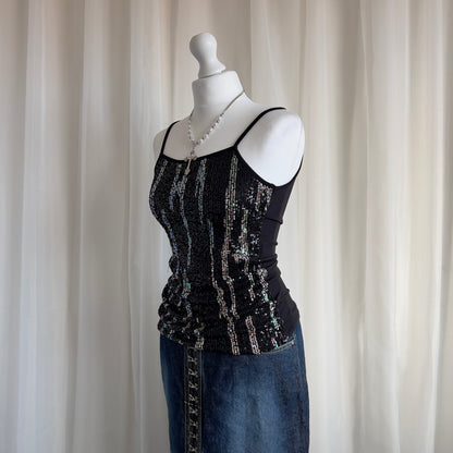 00s Sequin Cami - Size S