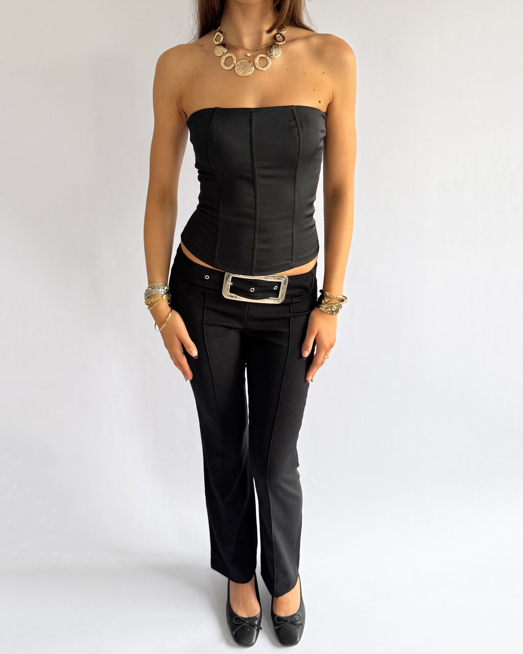 Bustier Crop Top - Size S