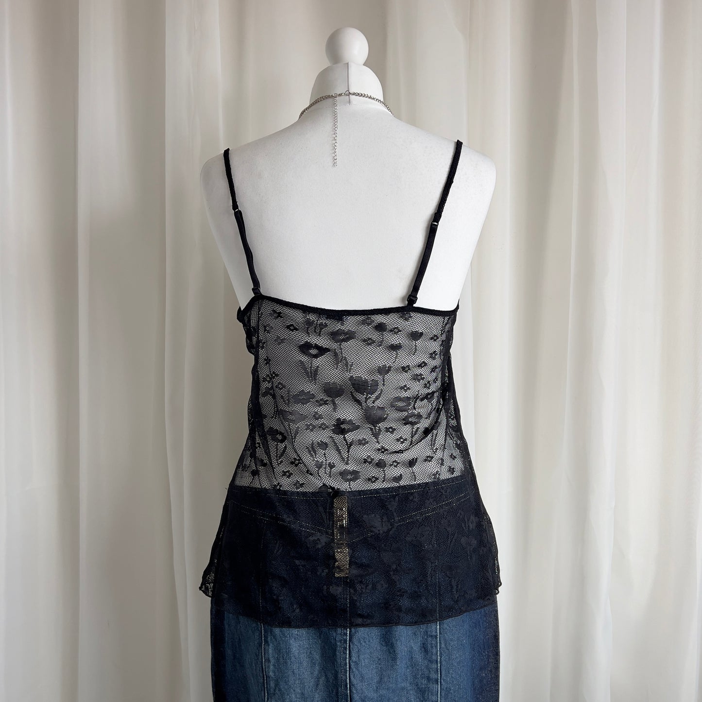 90s Intimissimi Lace Cami - Size L