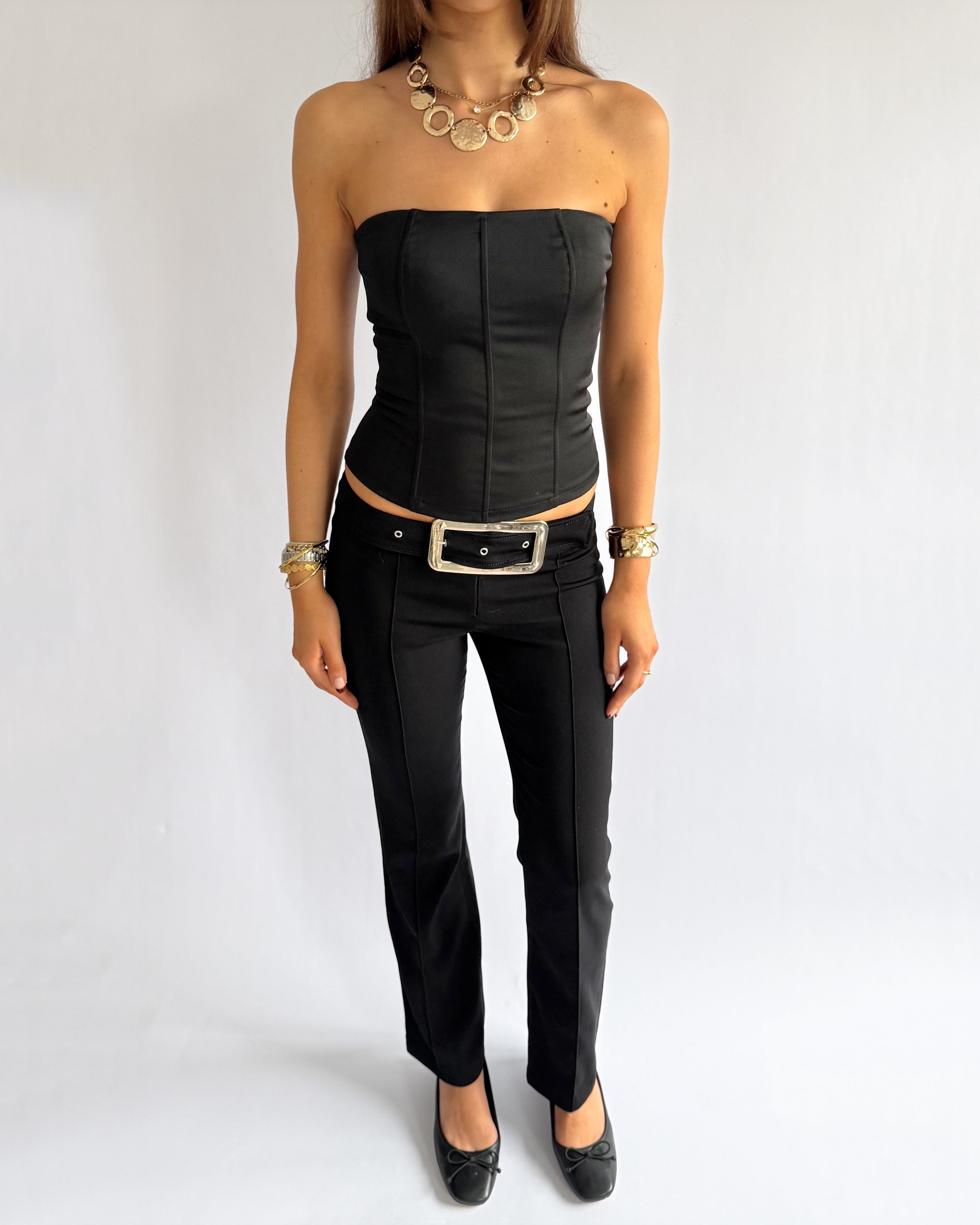 Bustier Crop Top - Size S