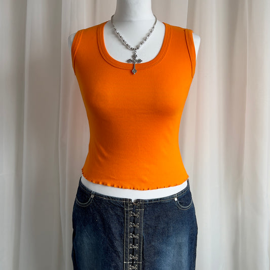 00s Basic Crop Top - Size XS