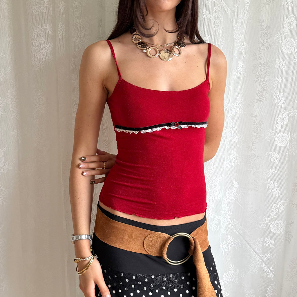 Intimissimi Lace Trim Cami - Size S