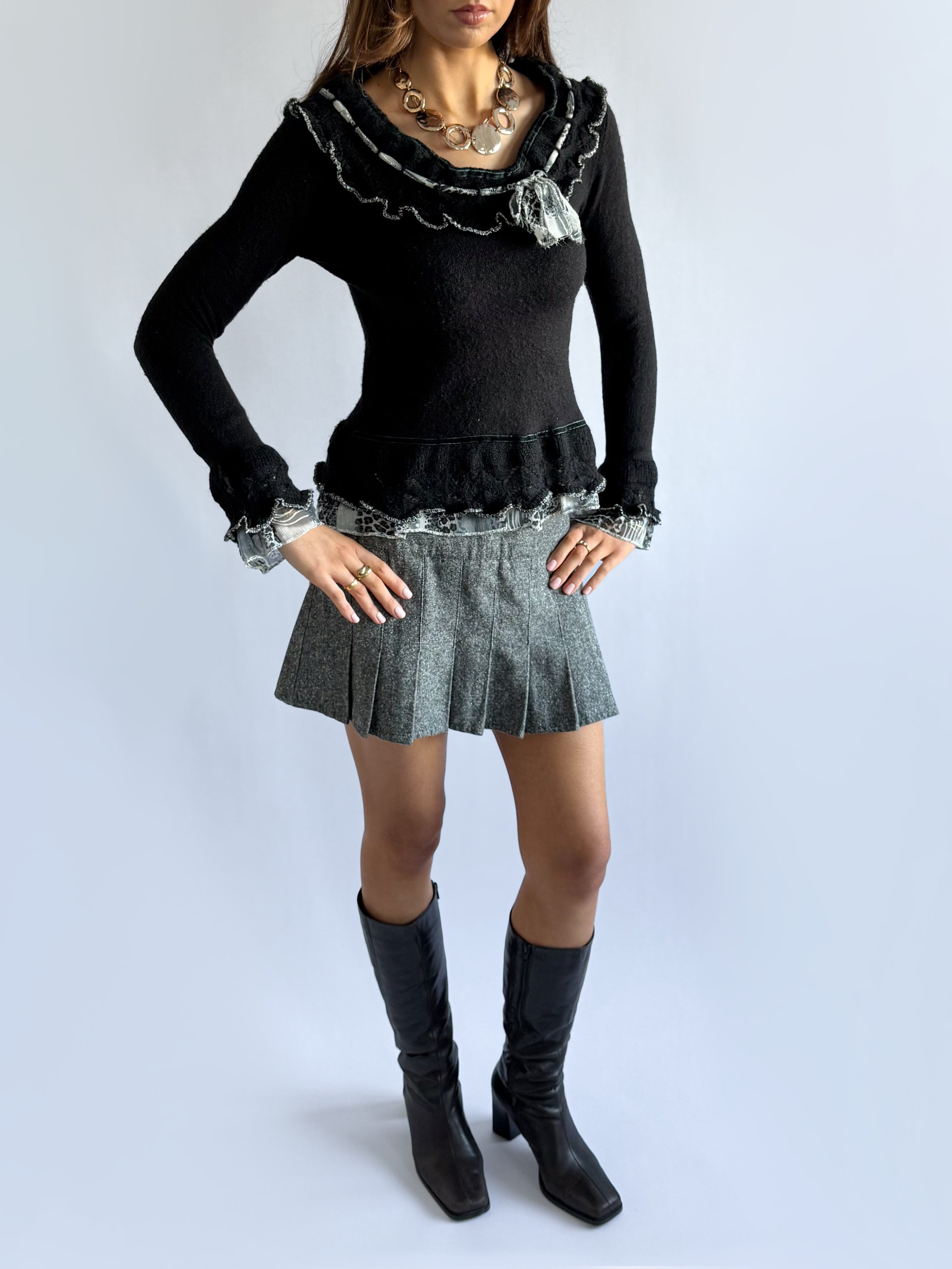 Cashmere & Mohair Jumper - Size S