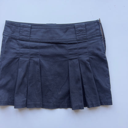 90s Pleated Mini Skirt - Size S