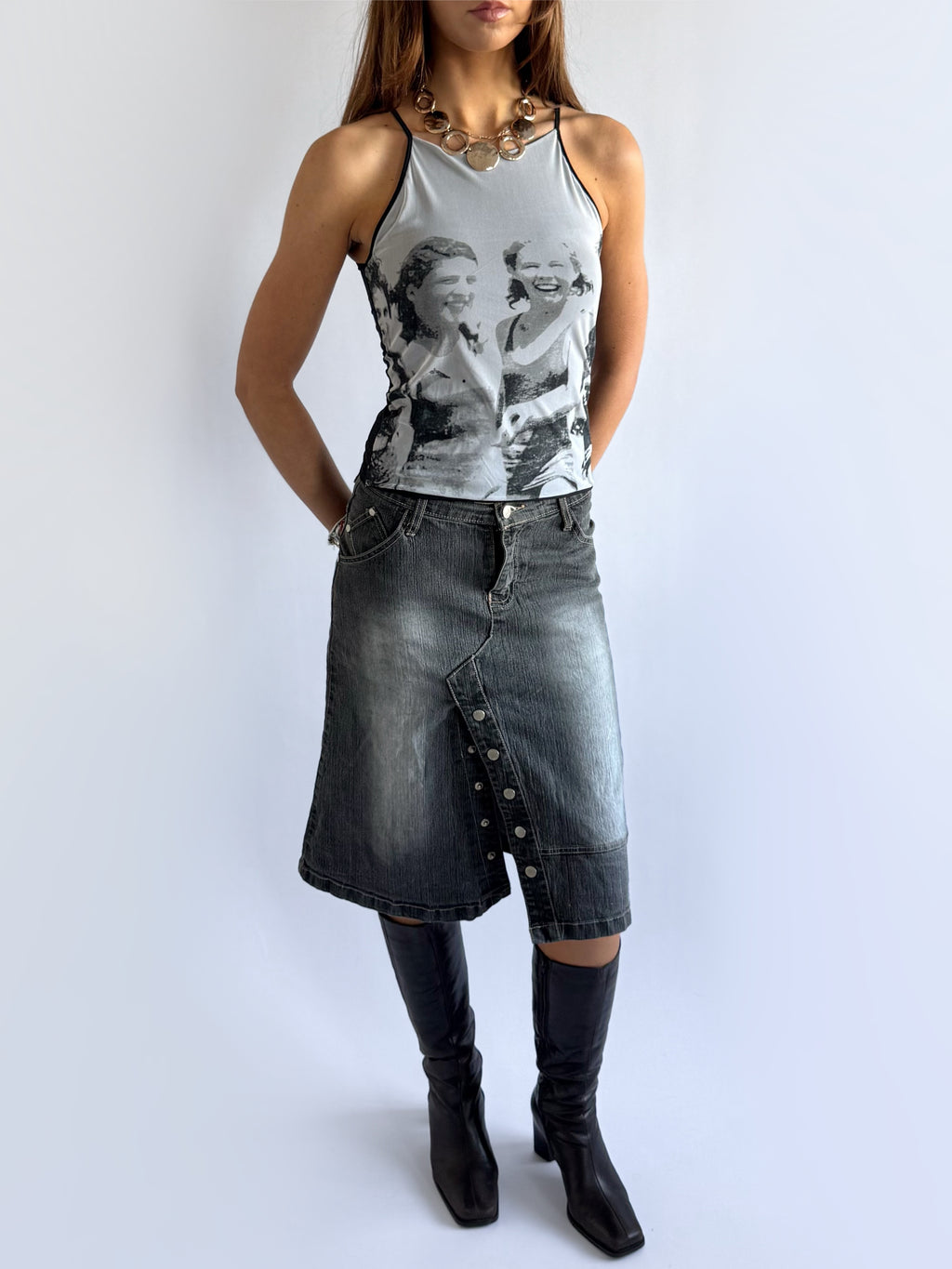 Lady Graphic Cami - Size S