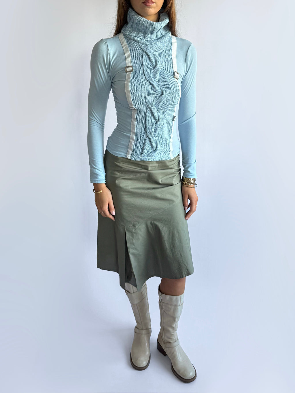 Knit & Jersey Top - Size S