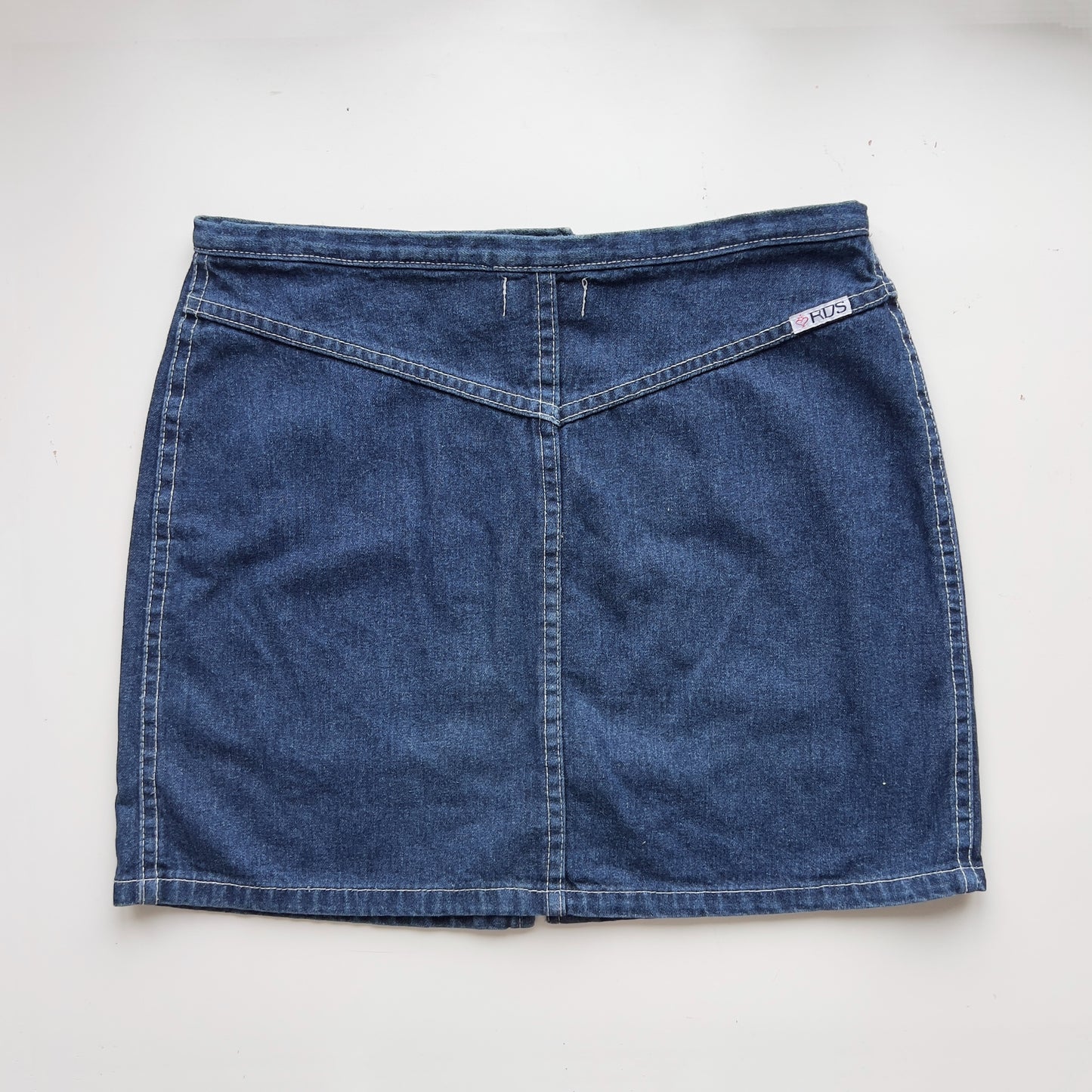 00s Denim Mini Skirt - Size M