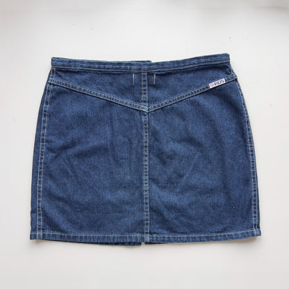 00s Denim Mini Skirt - Size M