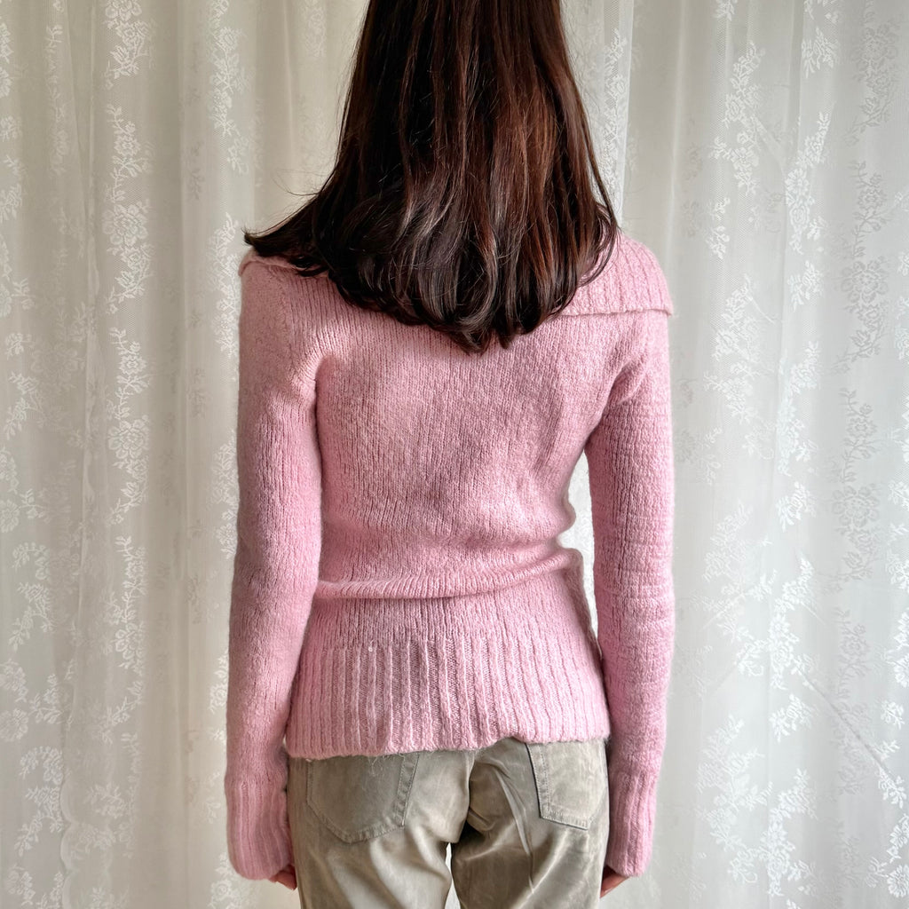Mohair Knit Jumper - Size M