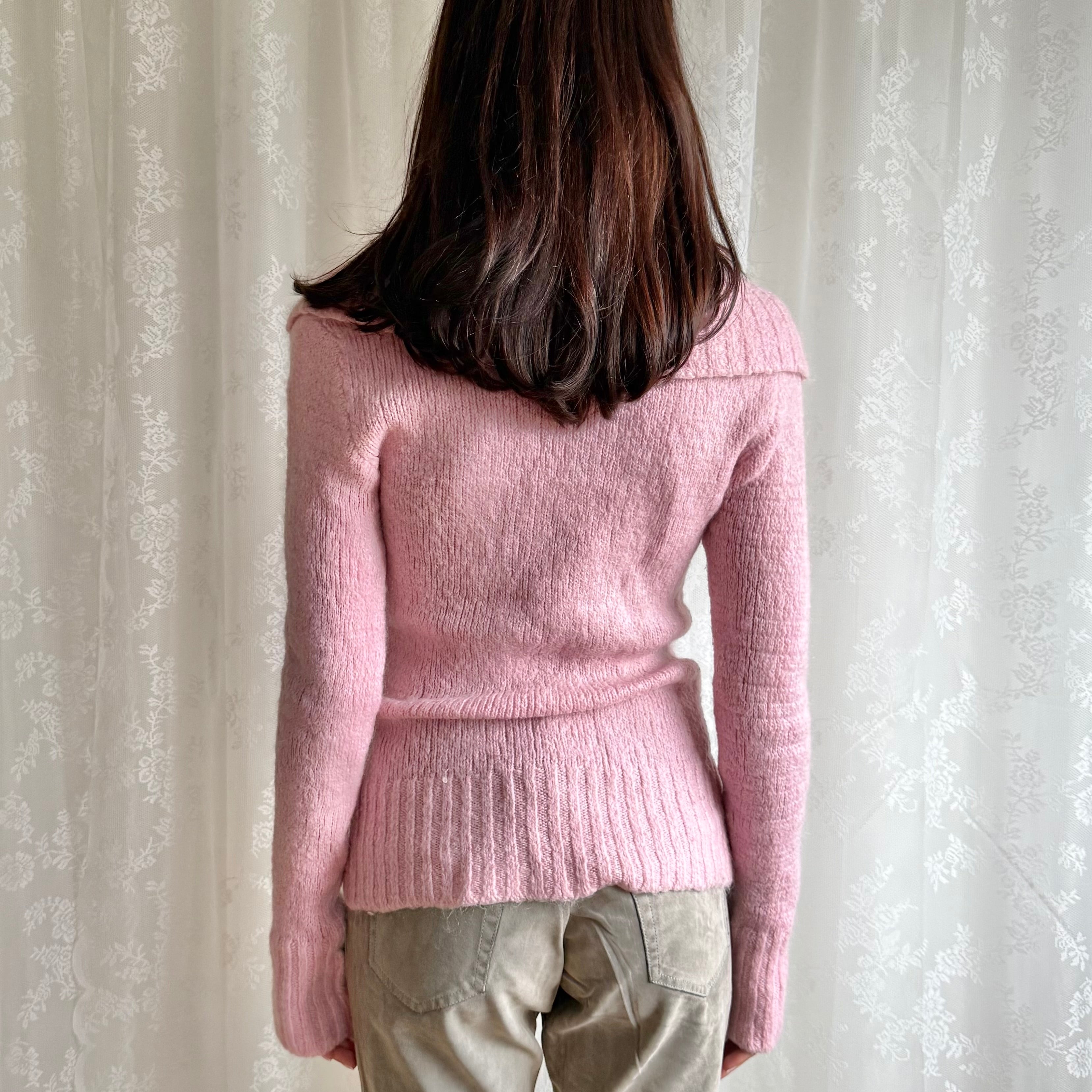 Mohair Knit Jumper - Size M