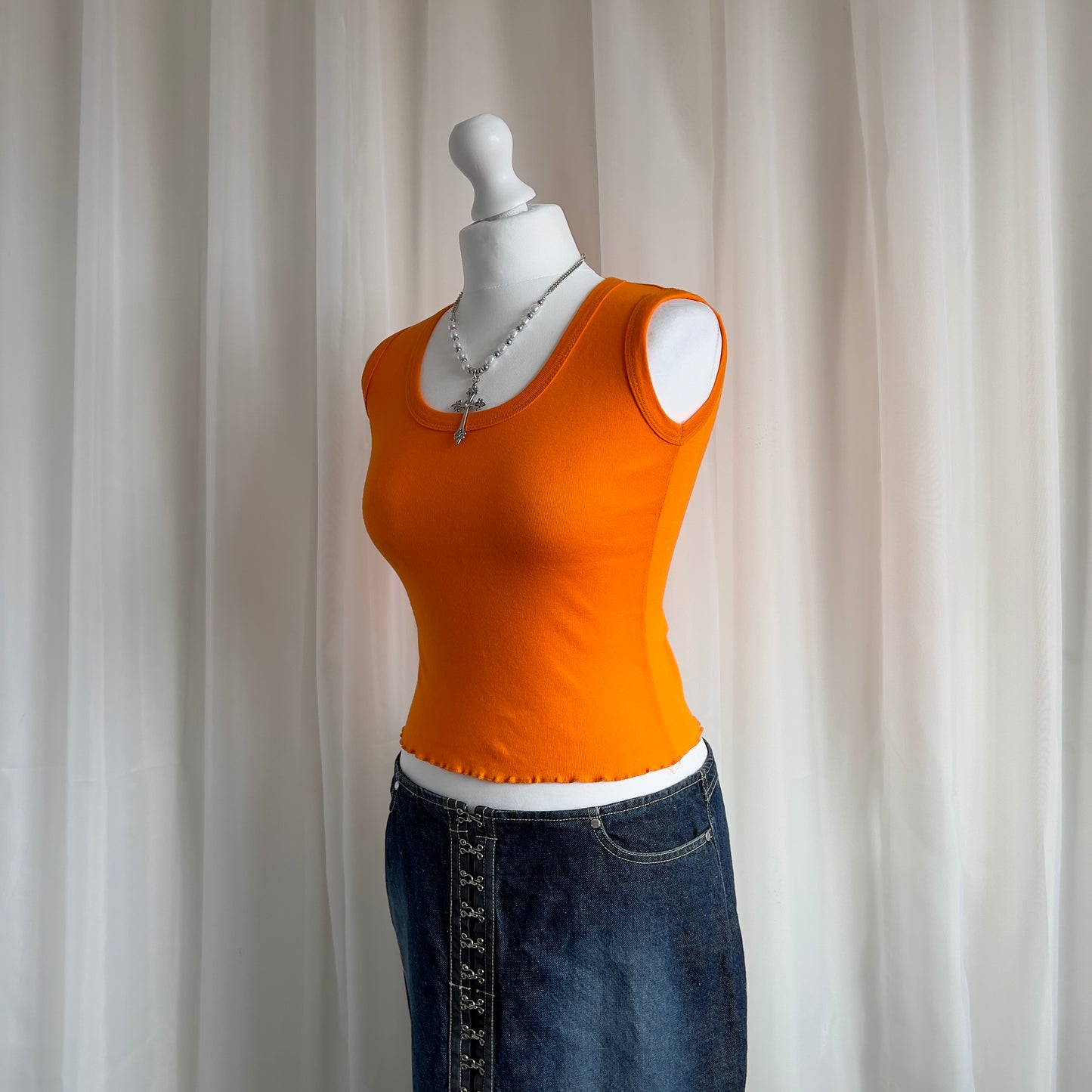 00s Basic Crop Top - Size XS