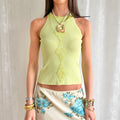 Sequin Crop Top - Size S
