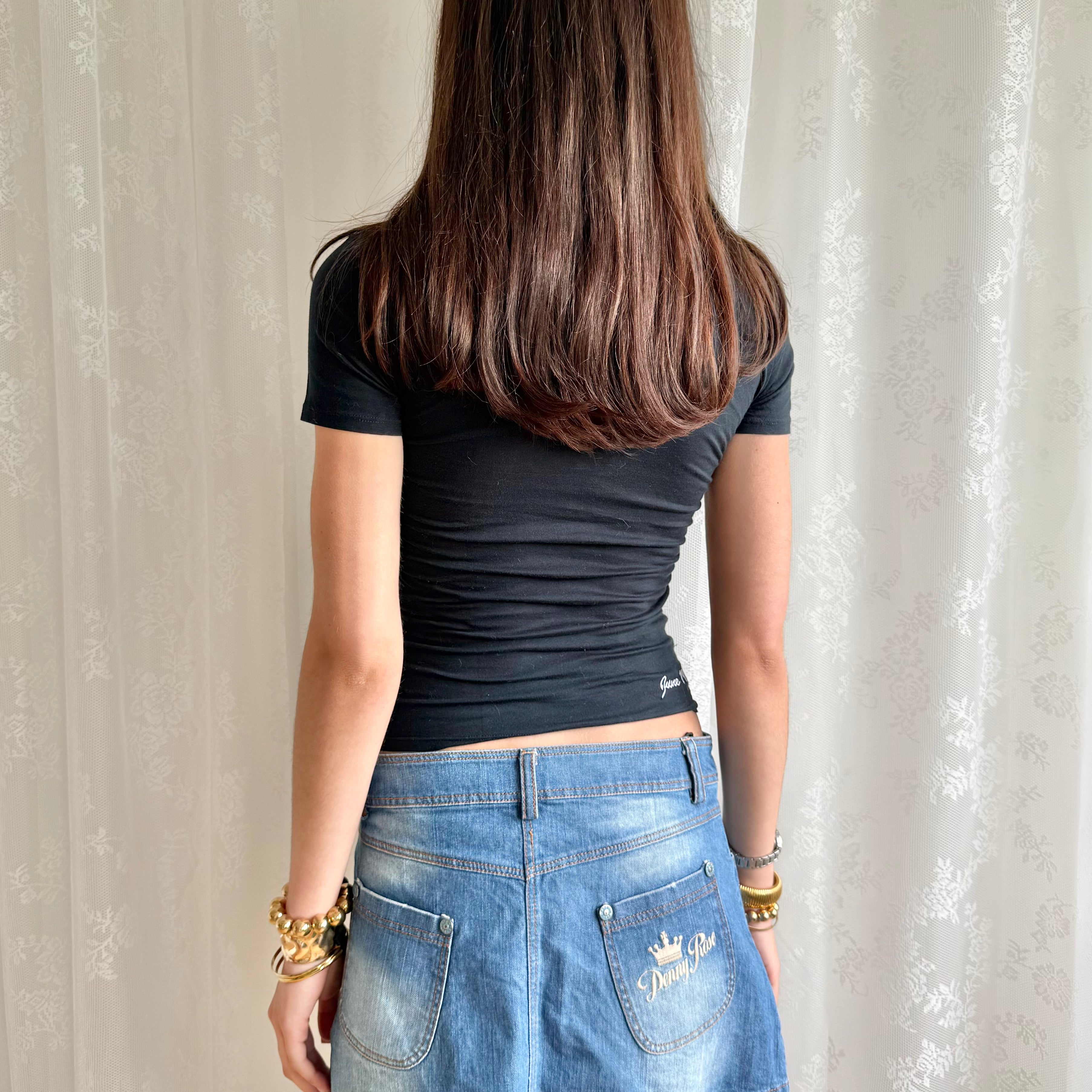 Playboy Graphic Crop Top - Size S