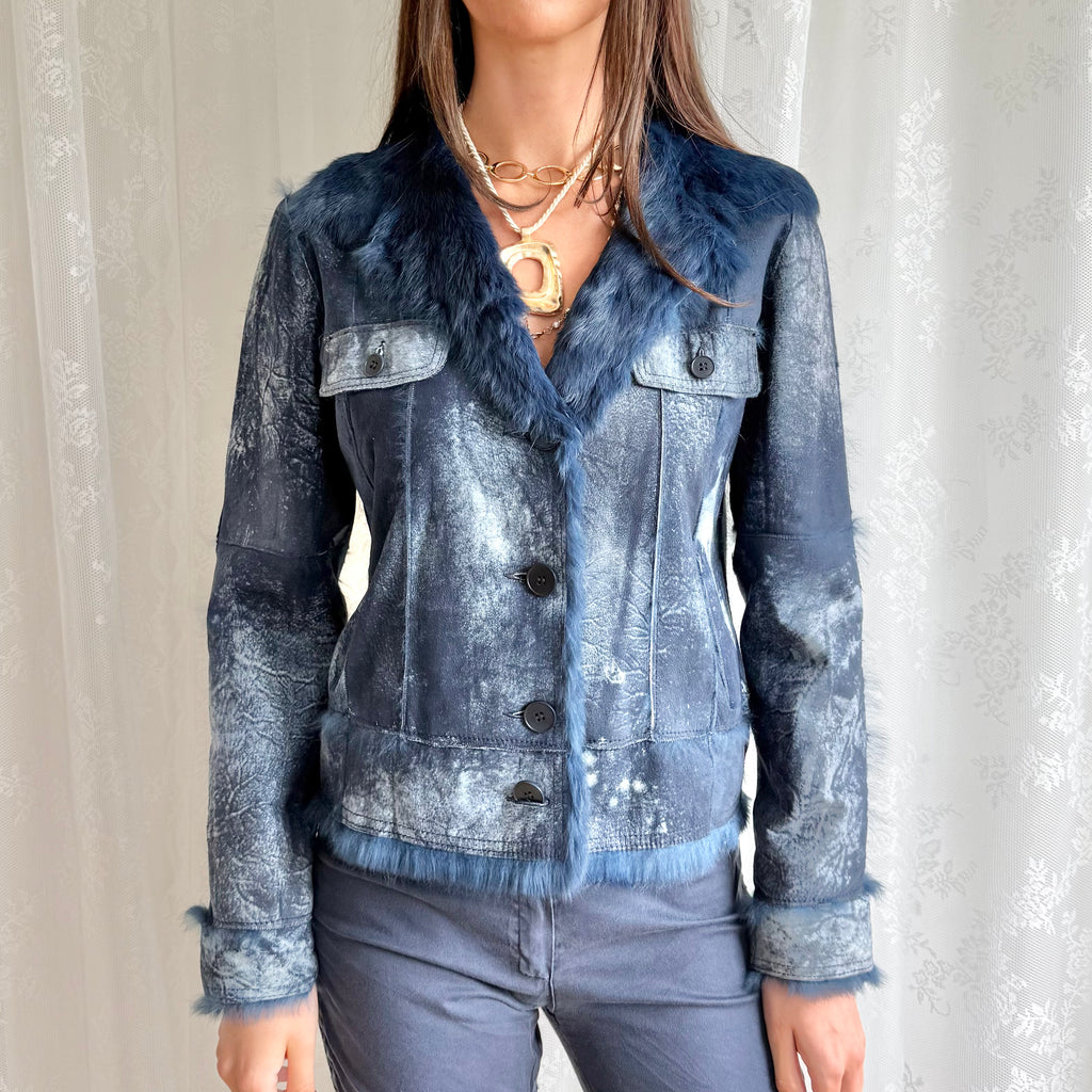 Genuine Fur Jacket - Size L