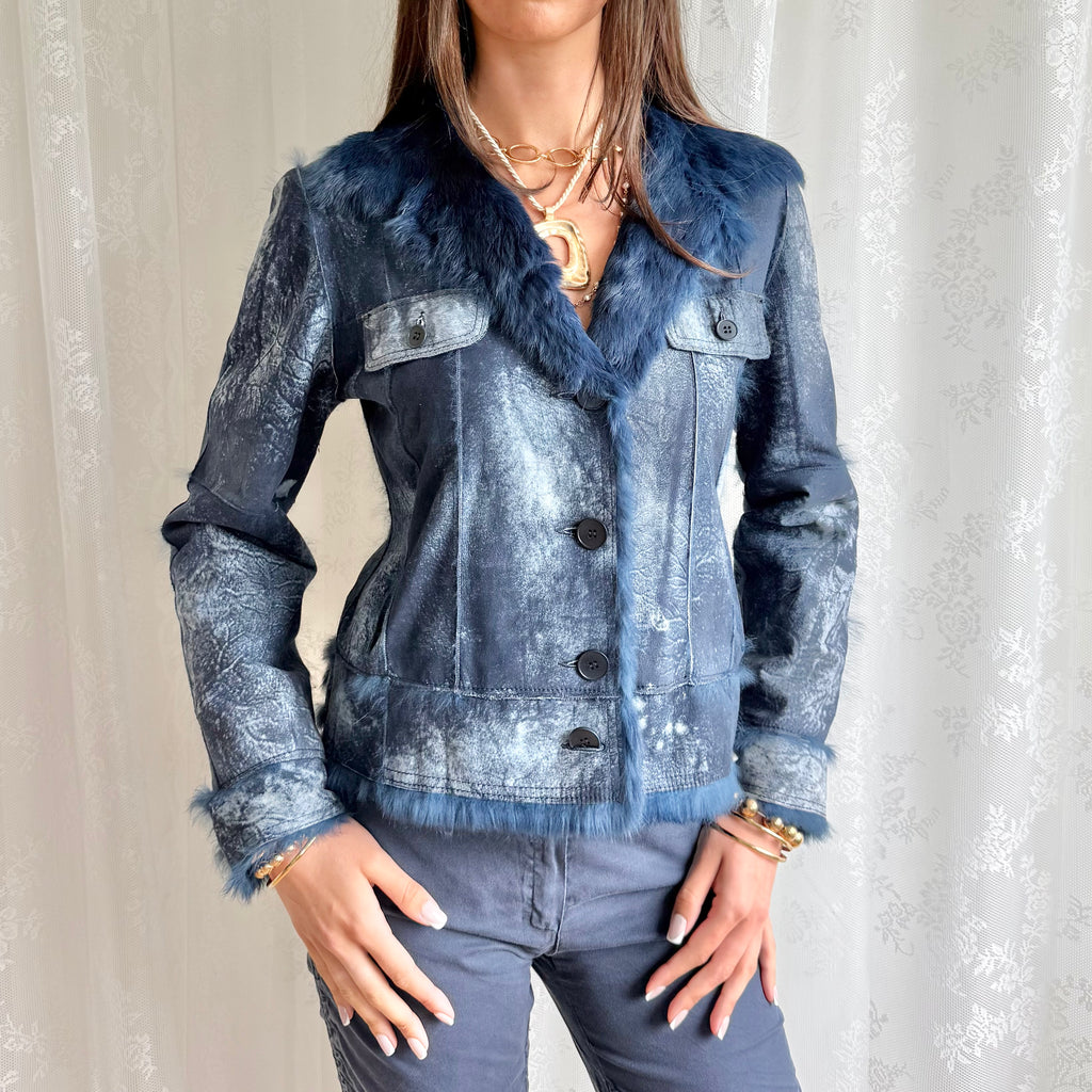 Genuine Fur Jacket - Size L