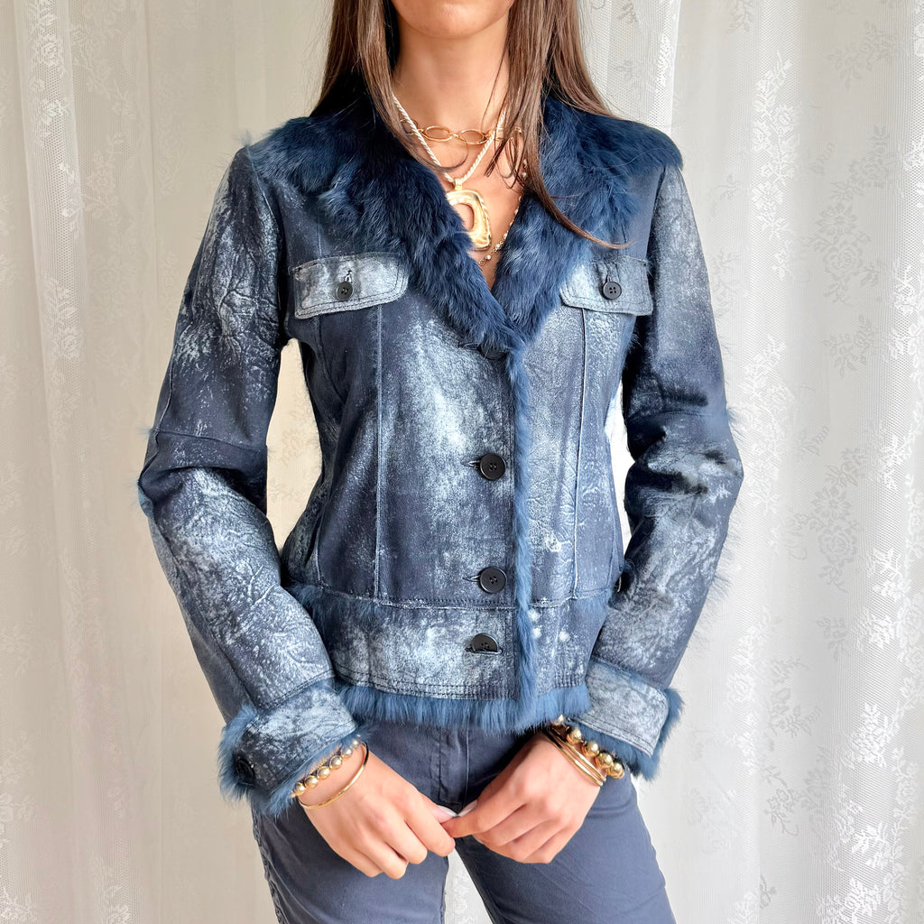 Genuine Fur Jacket - Size L