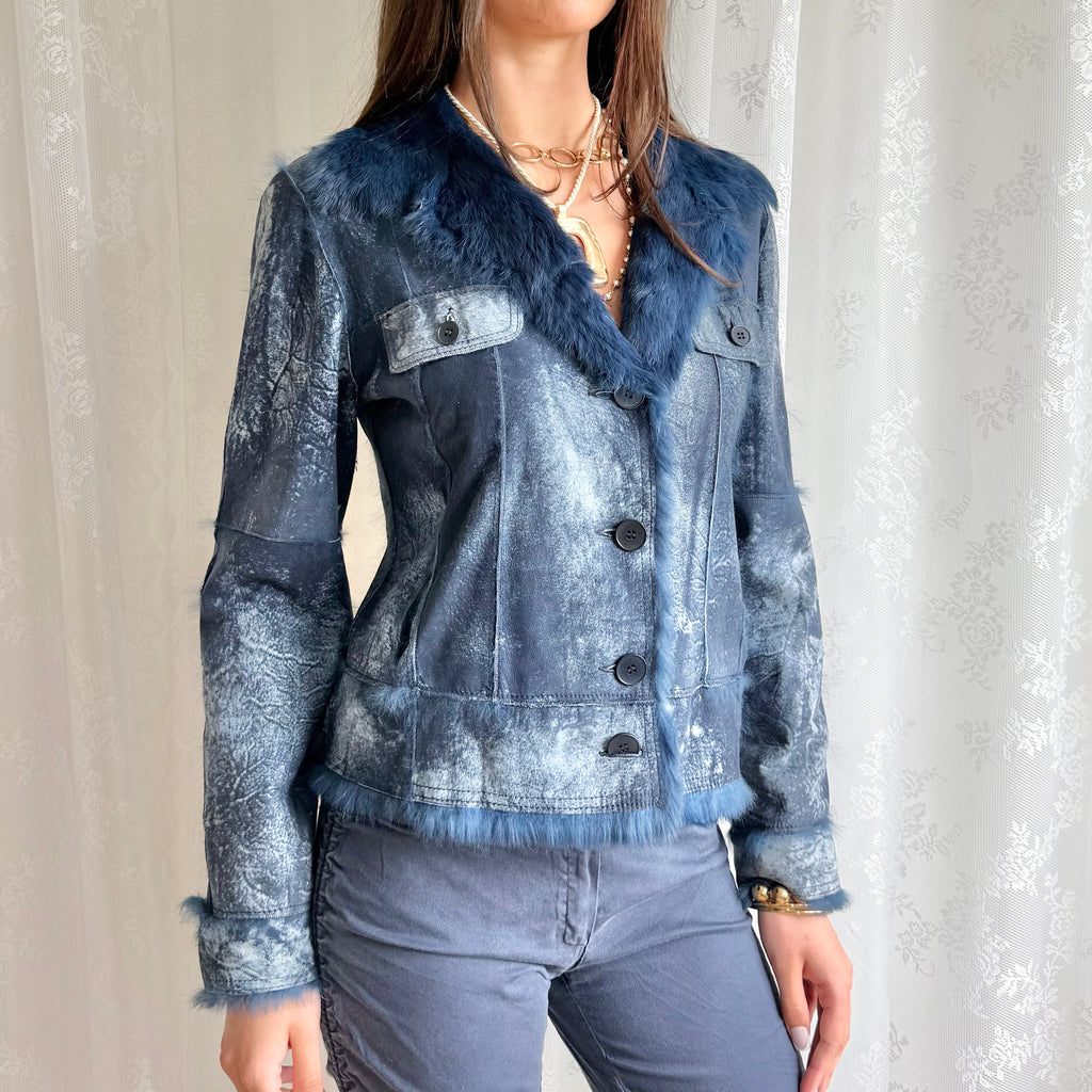Genuine Fur Jacket - Size L