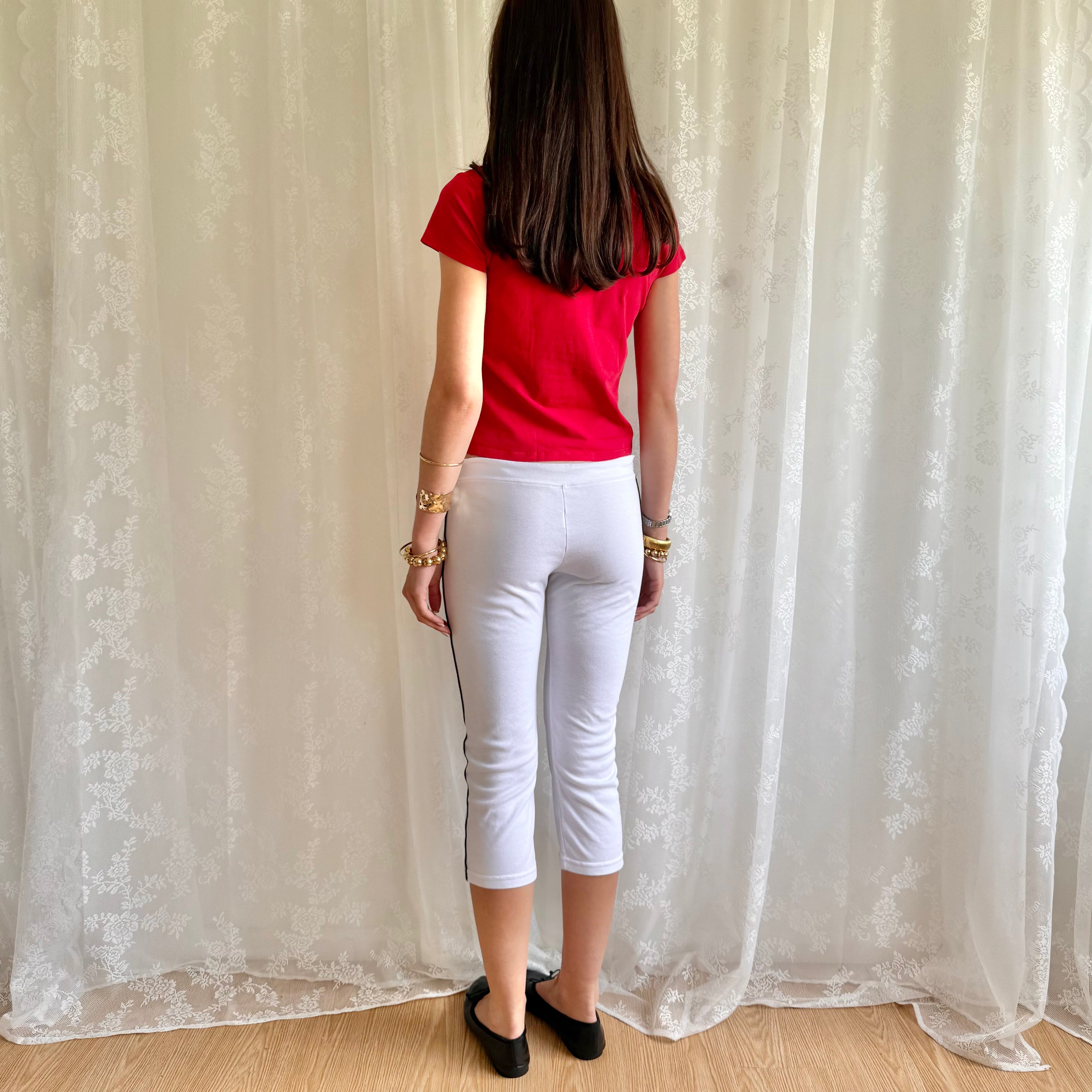 Sporty Capri Trousers - Size M