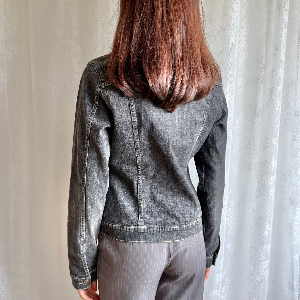 Denim Zip Jacket - Size L