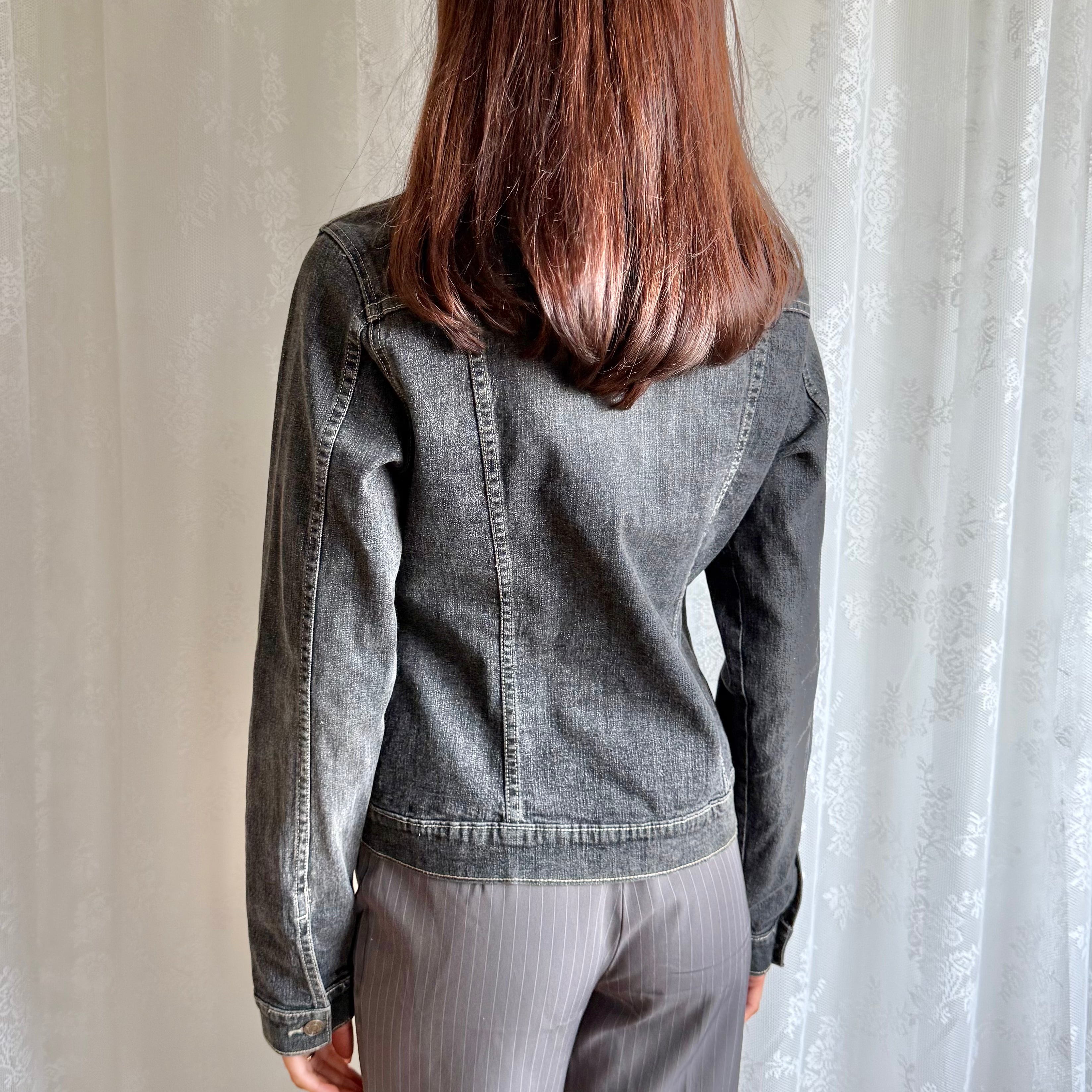 Denim Zip Jacket - Size L