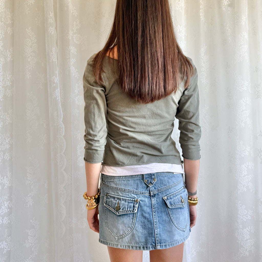 Graphic Long Sleeve Top - Size L