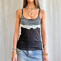 Lace Mesh Cami - Size M