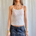 Sequin Cami - Size S