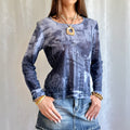 Mesh Long Sleeve Top - Size M