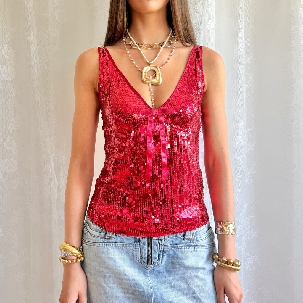 Yamamay Sequin Cami - Size XS