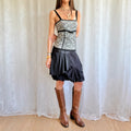 Puff Ball Midi Skirt - Size M