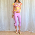 Tie Capri Trousers - Size S