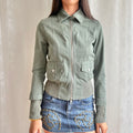 Zip Bomber Jacket - Size S