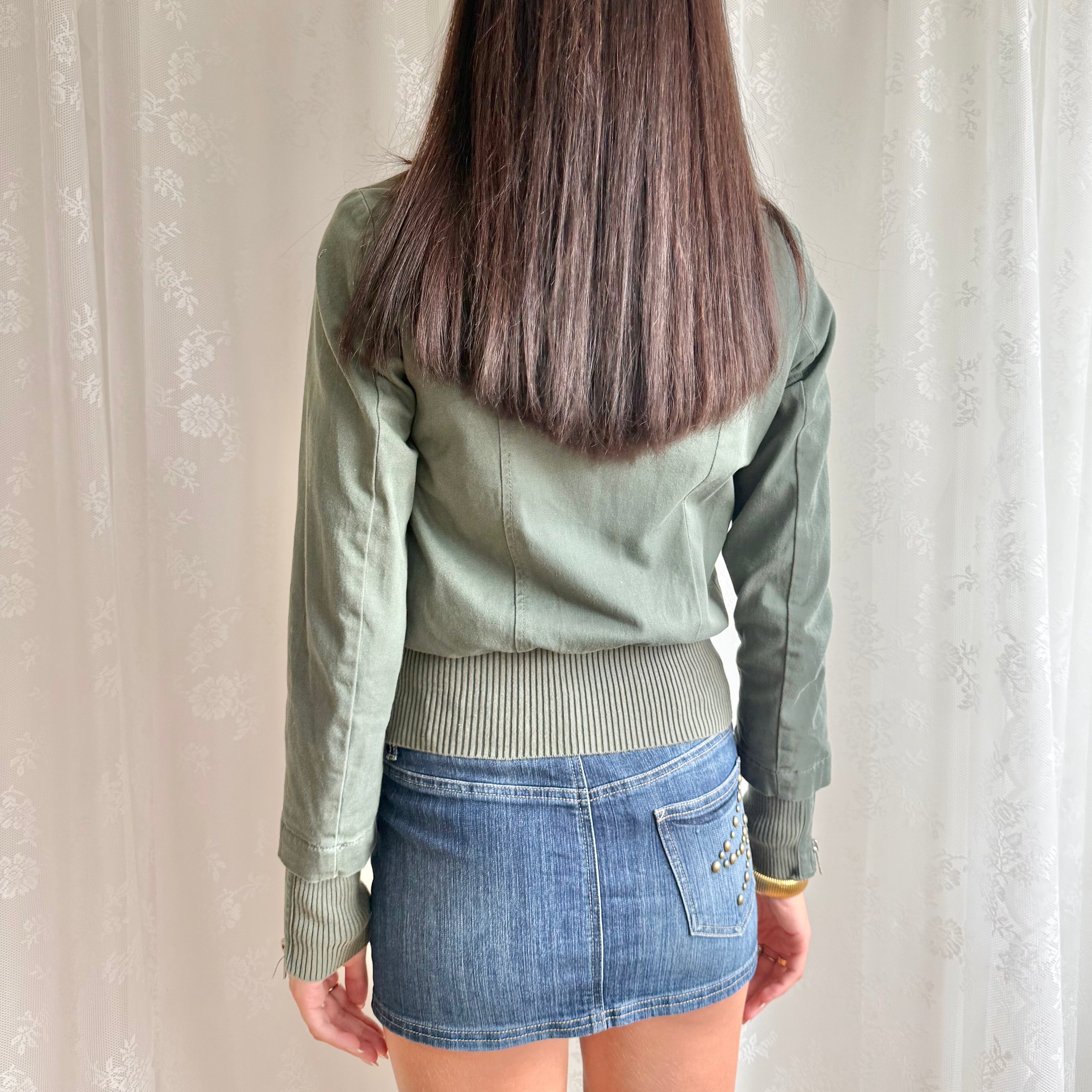 Zip Bomber Jacket - Size S