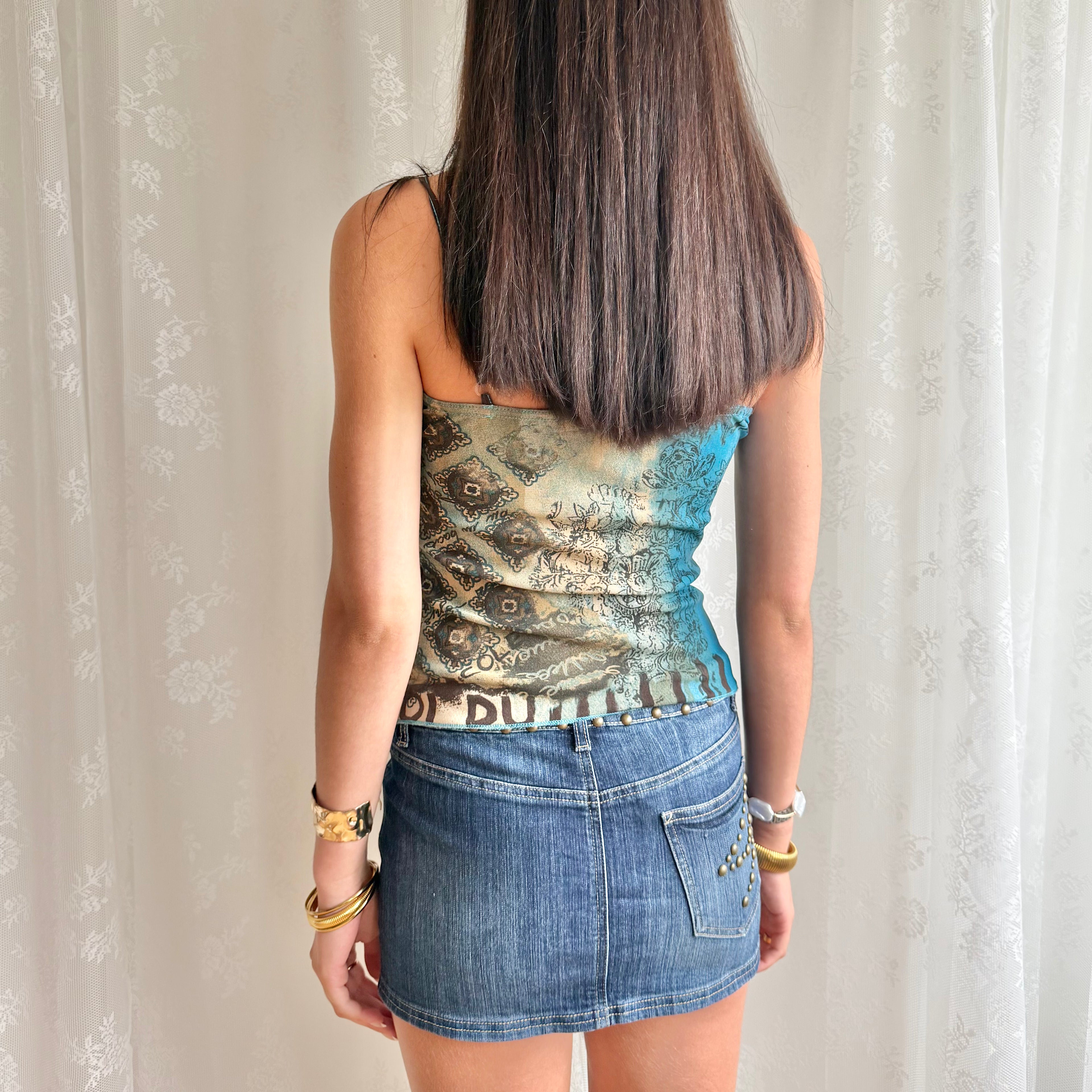Asymmetric Mesh Cami - Size M
