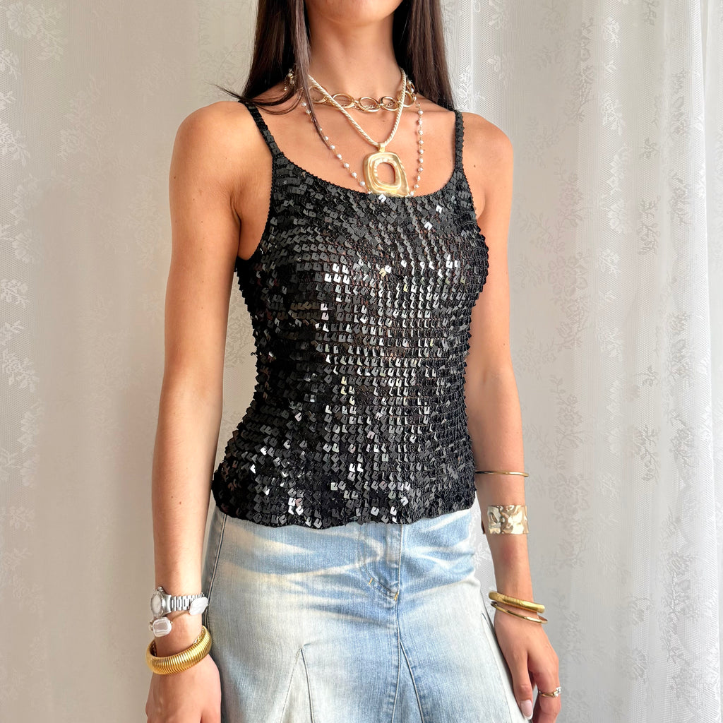 Sequin Cami - Size S