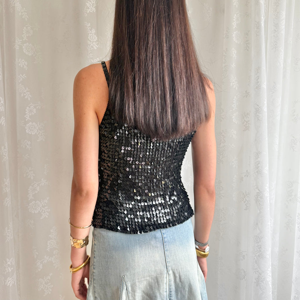 Sequin Cami - Size S