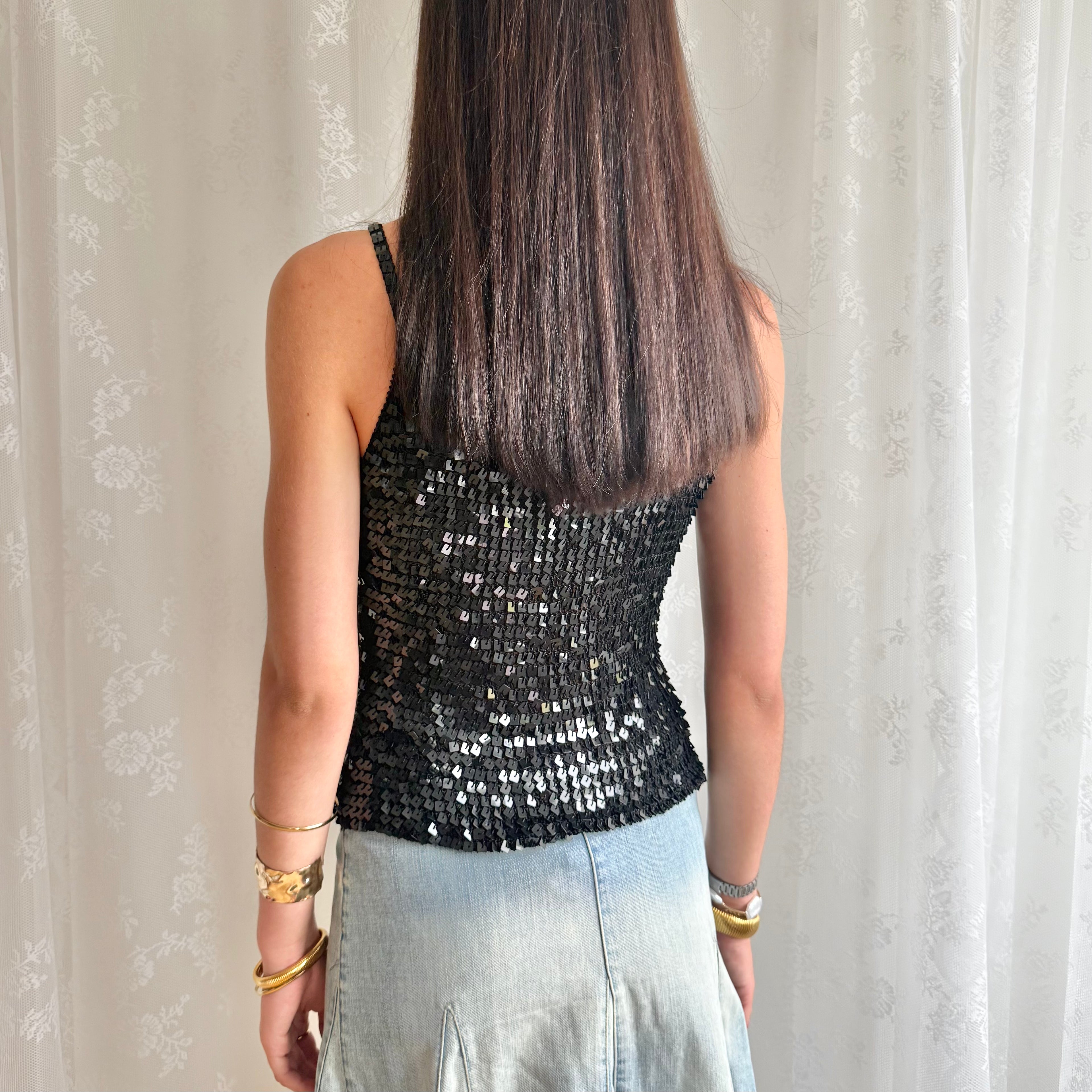 Sequin Cami - Size S