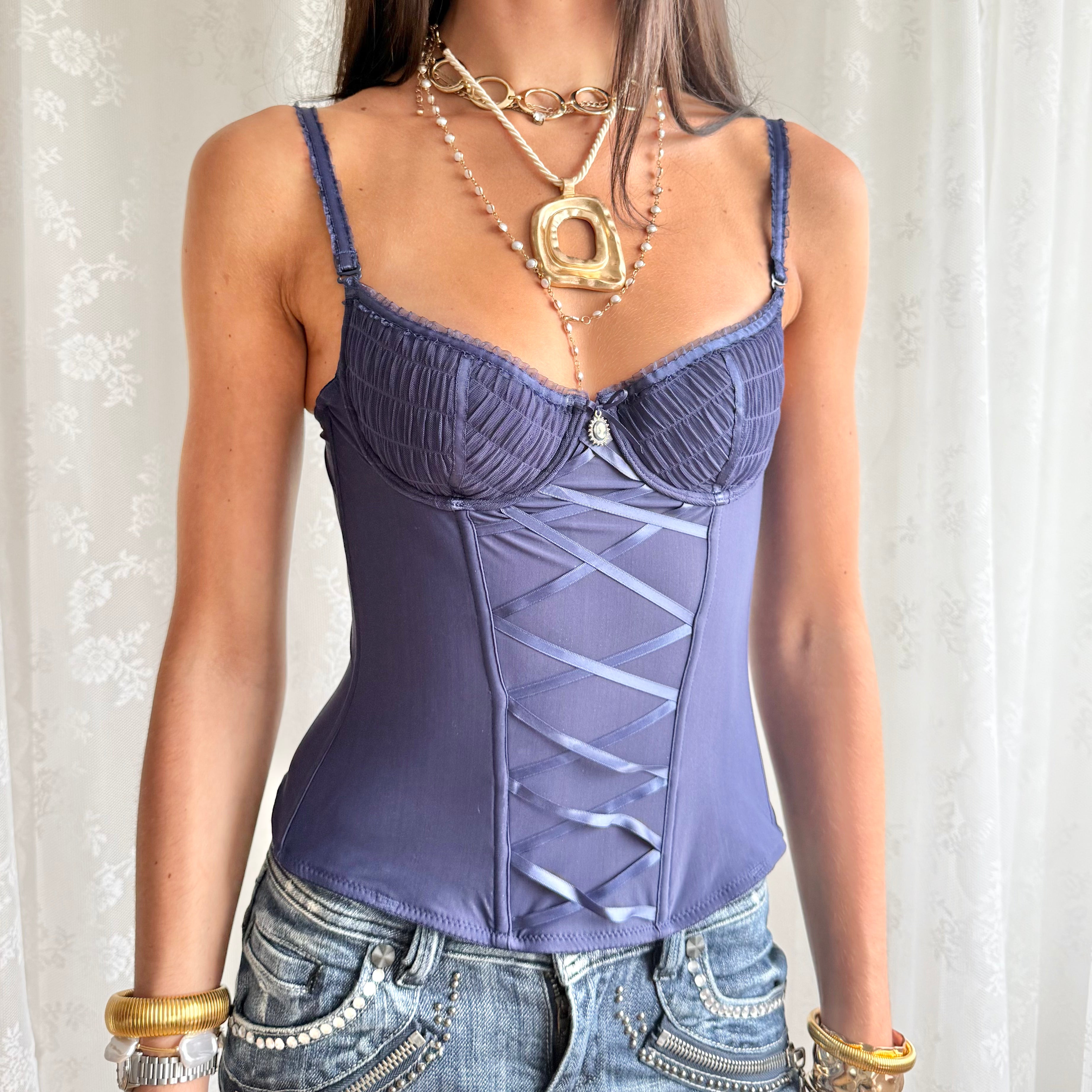 Yamamay Mesh Cami - Size XS
