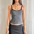 Ribbed Cami - Size S