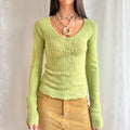 Mohair Knit Jumper - Size M