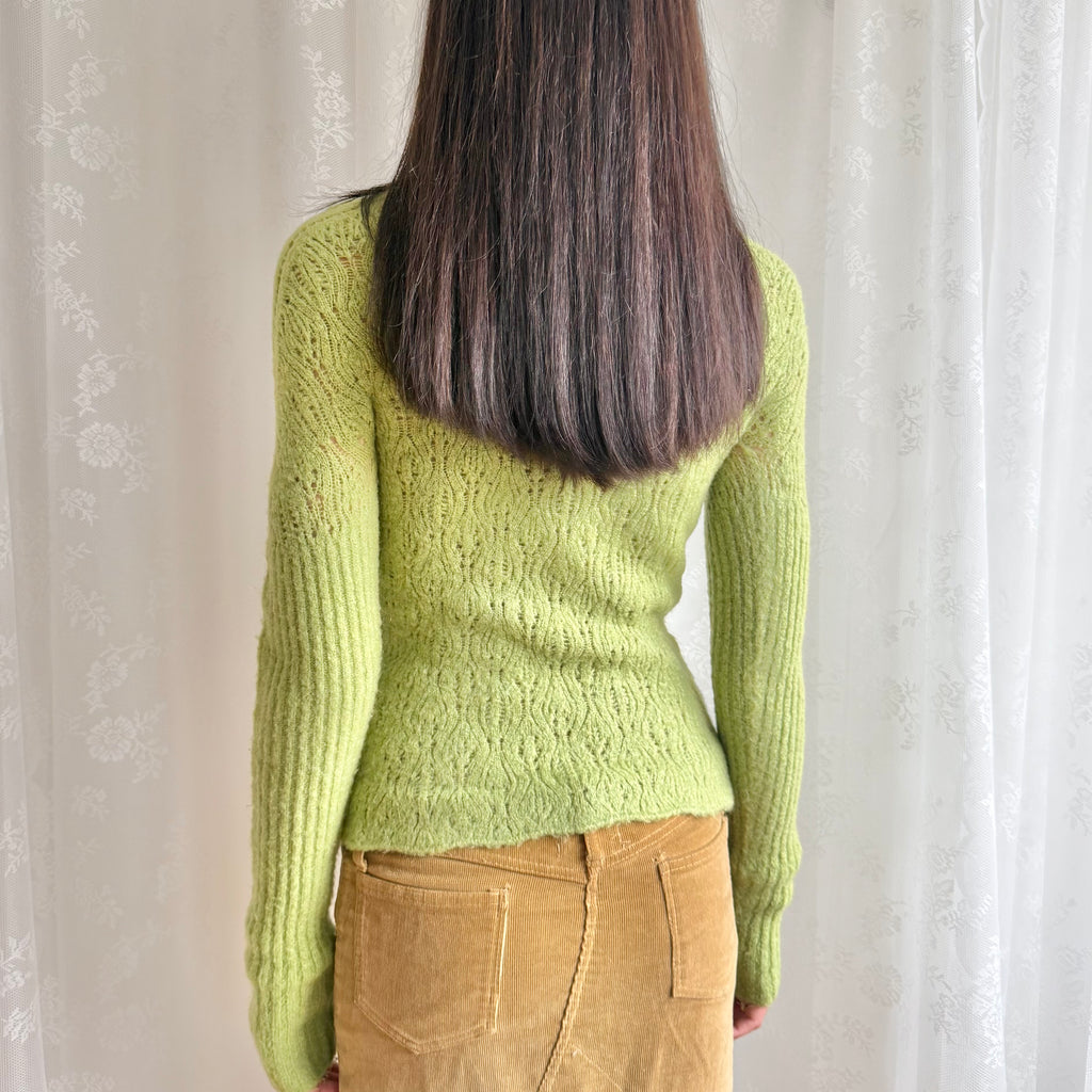Mohair Knit Jumper - Size M