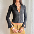 Pimkie Hook & Eye Shirt - Size S