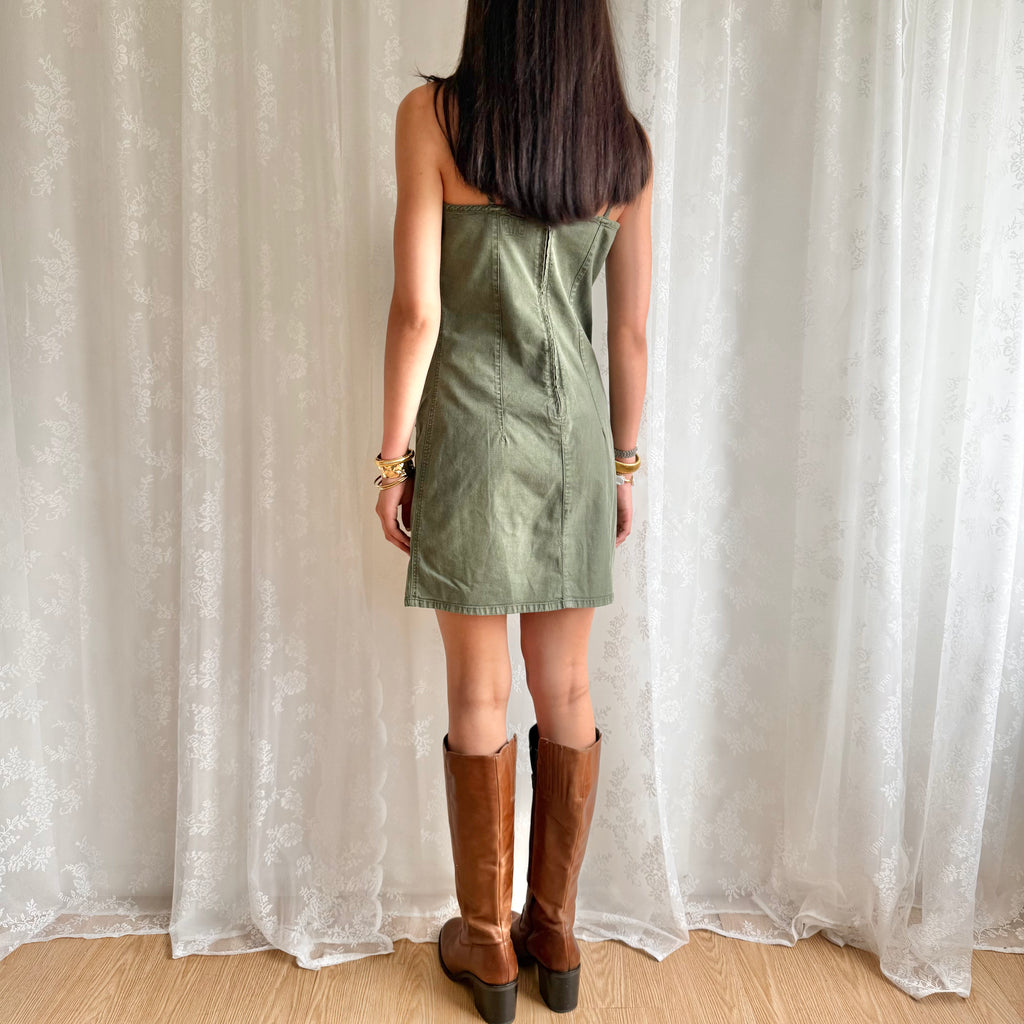 Cargo Mini Dress - Size L