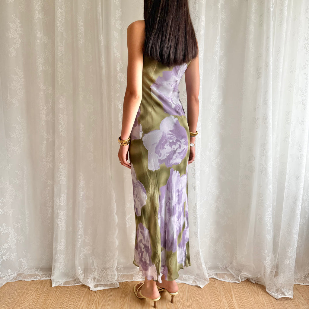 Floral Maxi Dress - Size M