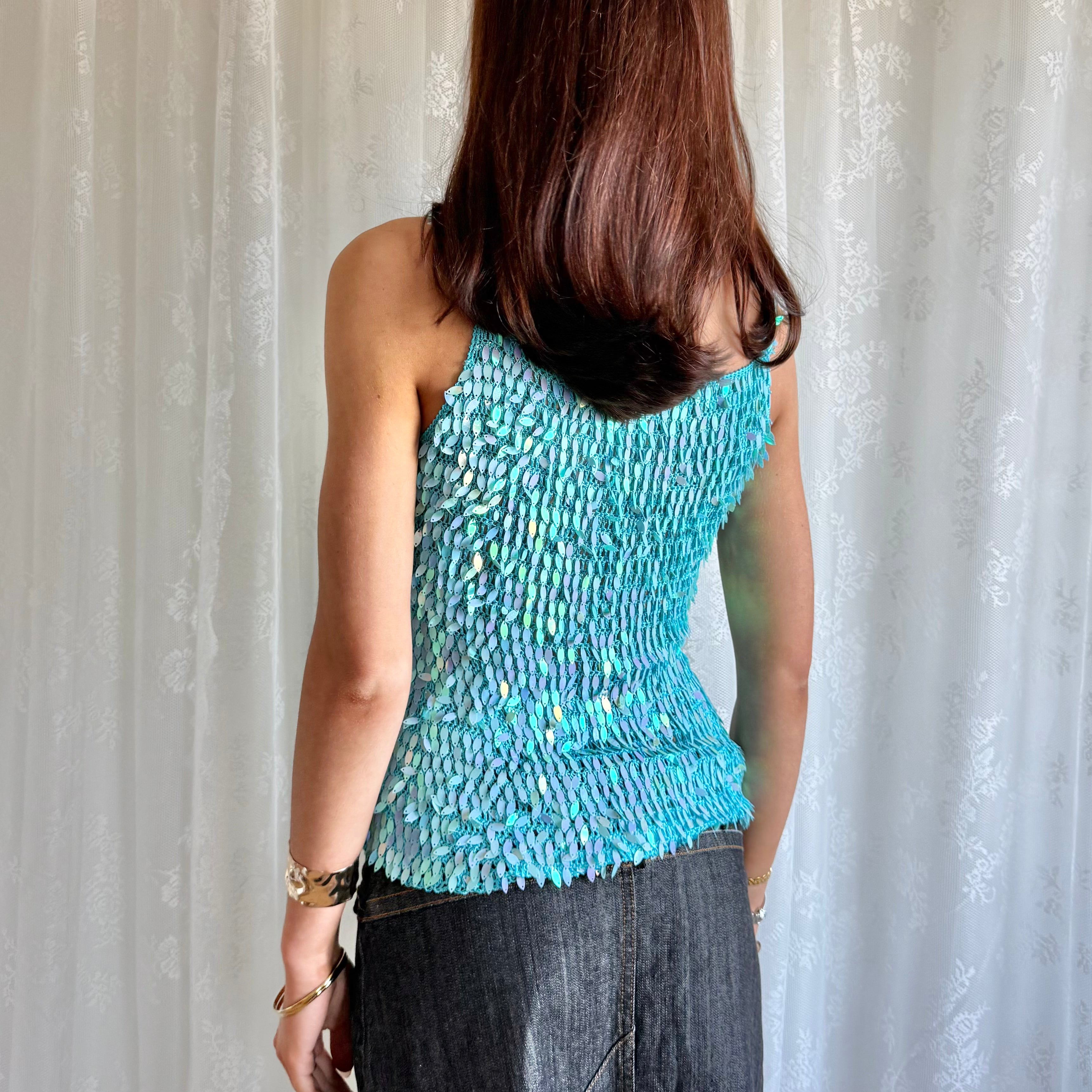 Sequin Cami - Size S