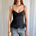 Knit Lace Sequin Cami - Size M
