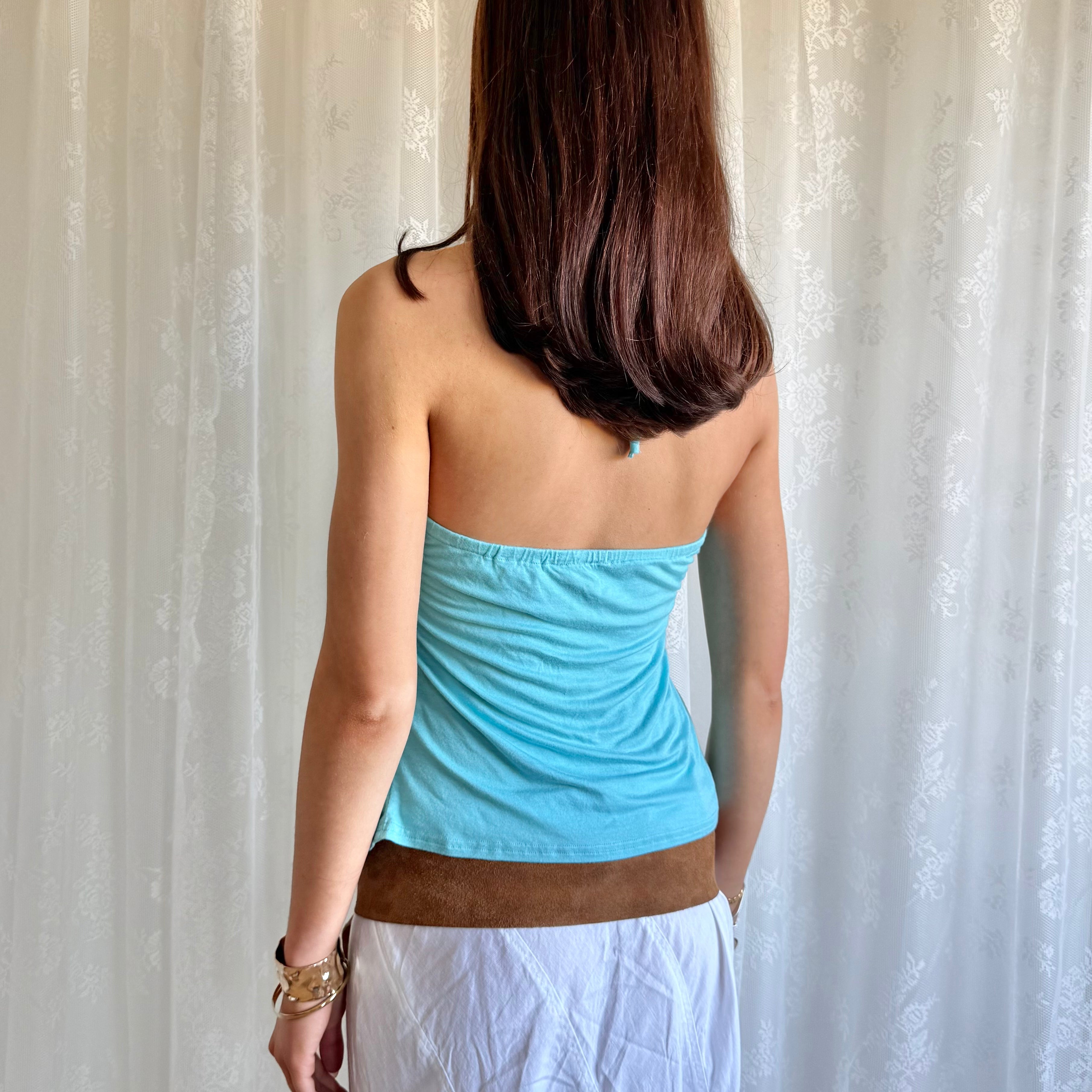 Asymmetric Halter Cami - Size M