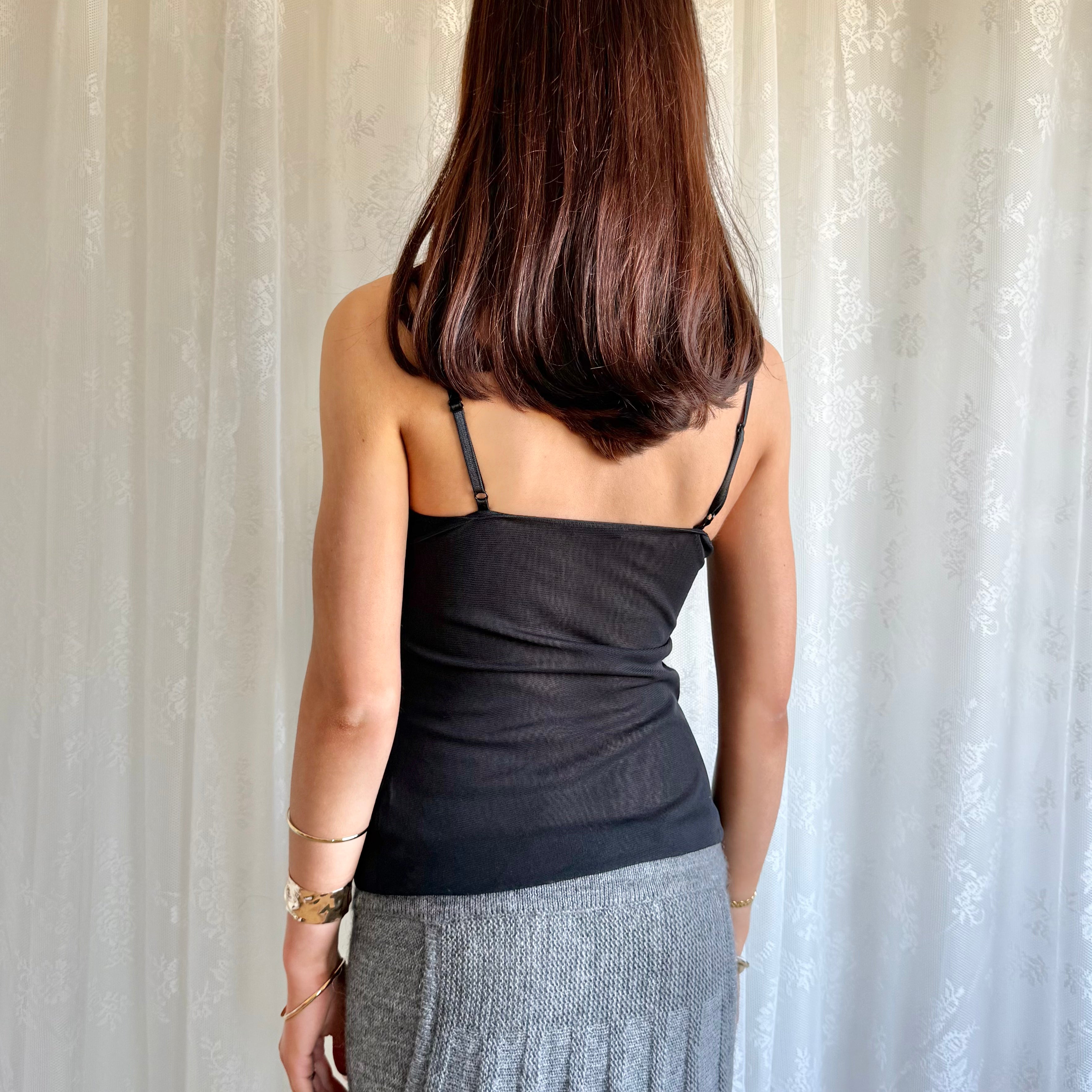 Lace Mesh Cami - Size M