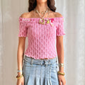 Knit Crop Top - Size S